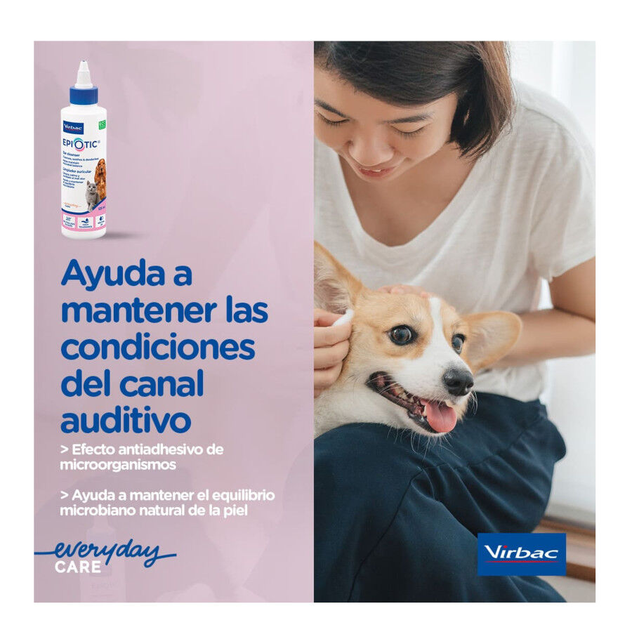 Virbac EpiOtic Limpiador de O&iacute;dos para perros y gatos, , large Imagen numero 4