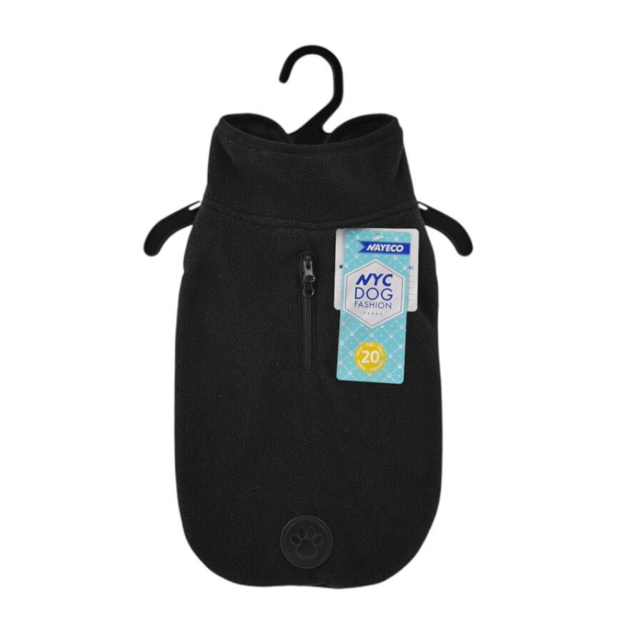 Nayeco Abrigo Fleece Jacket Negro para perros, , large Imagen numero 4