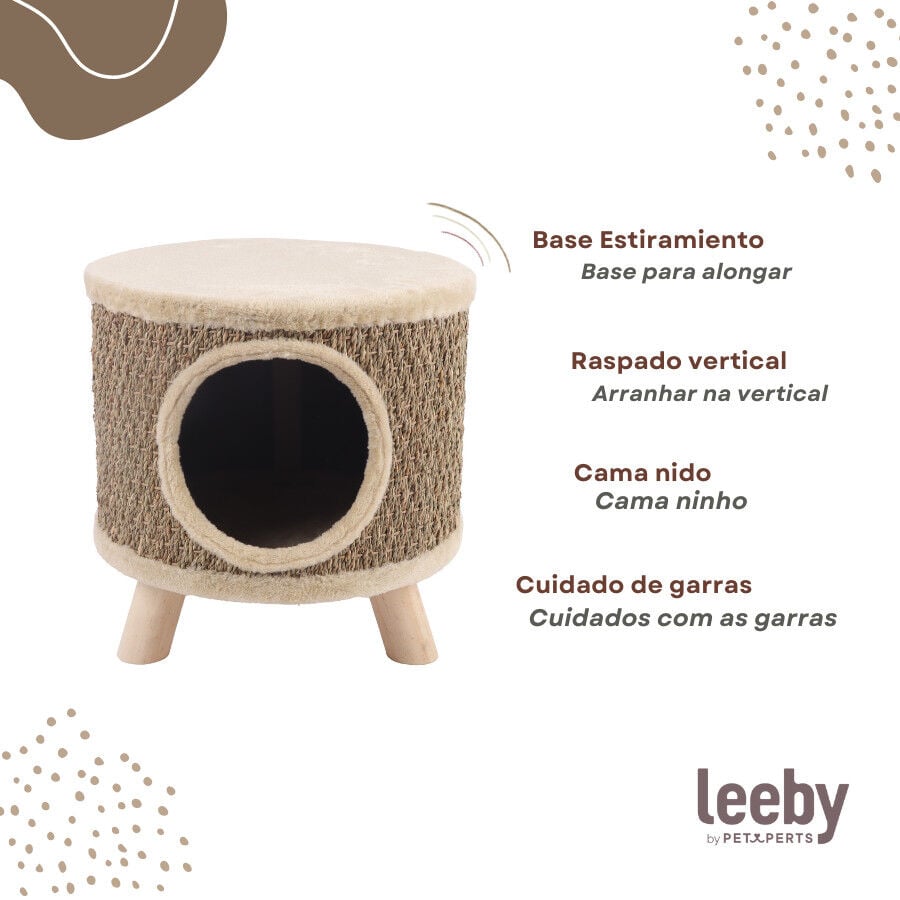 Leby Billie rascador cama nido para gatos, , large Imagen numero 4