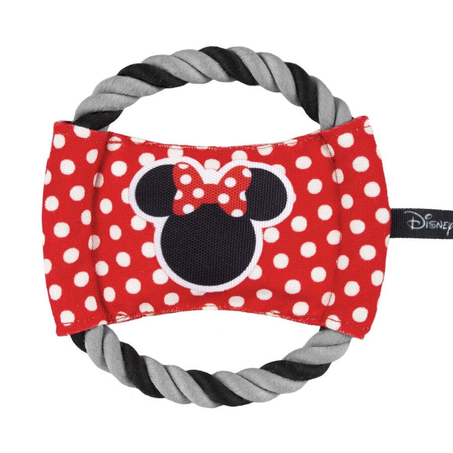 Disney Minnie Mouse Disco de Cuerda para perros