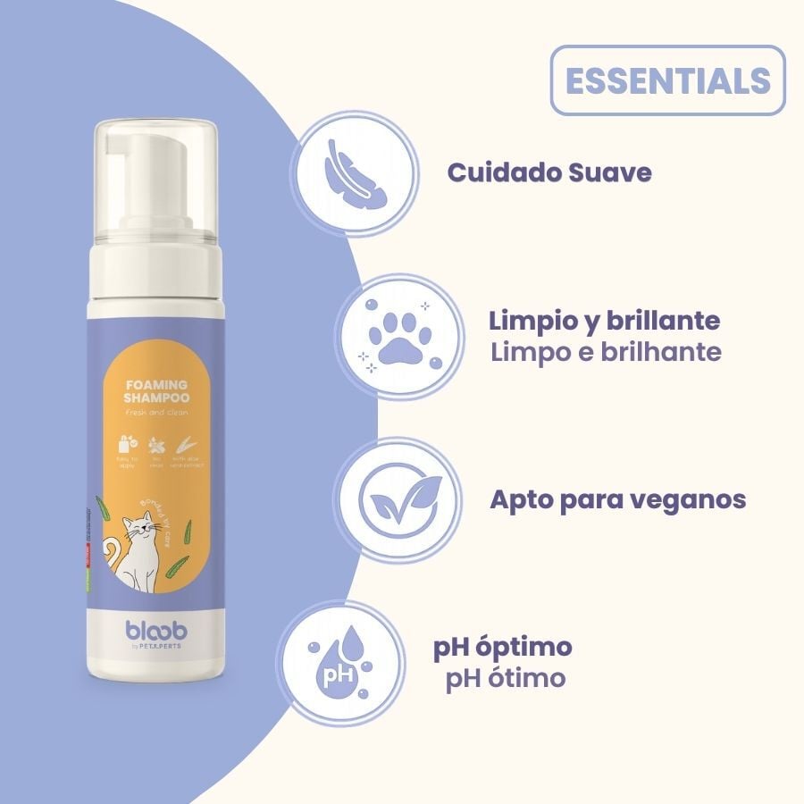 Bloob Champ&uacute; Seco en Espuma para gatos, , large indicador imagen numero 6
