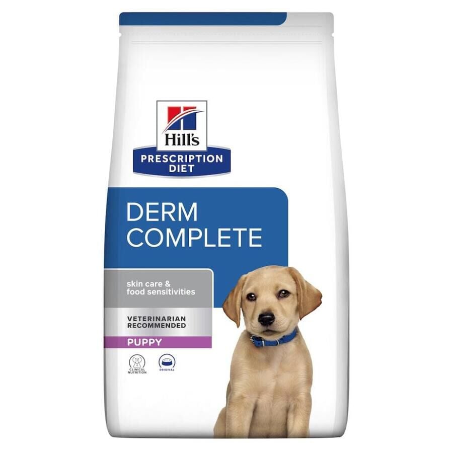 12 kg Hill's Prescription Diet Derm Cachorros Complete pienso para perros, , large Imagen numero 1
