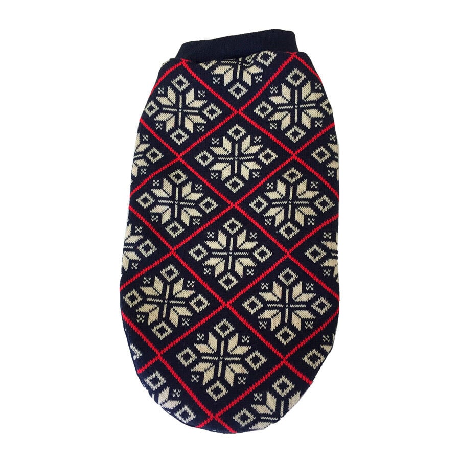 Outech Jersey Estampado Copos de Nieve para perros, , large indicador imagen numero 3