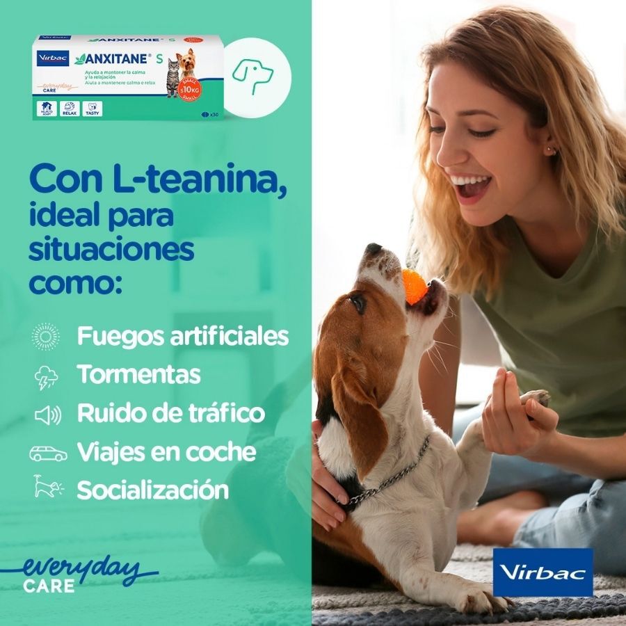 S Virbac Anxitane Relajantes en Comprimidos para perros y gatos, , large indicador imagen numero 5
