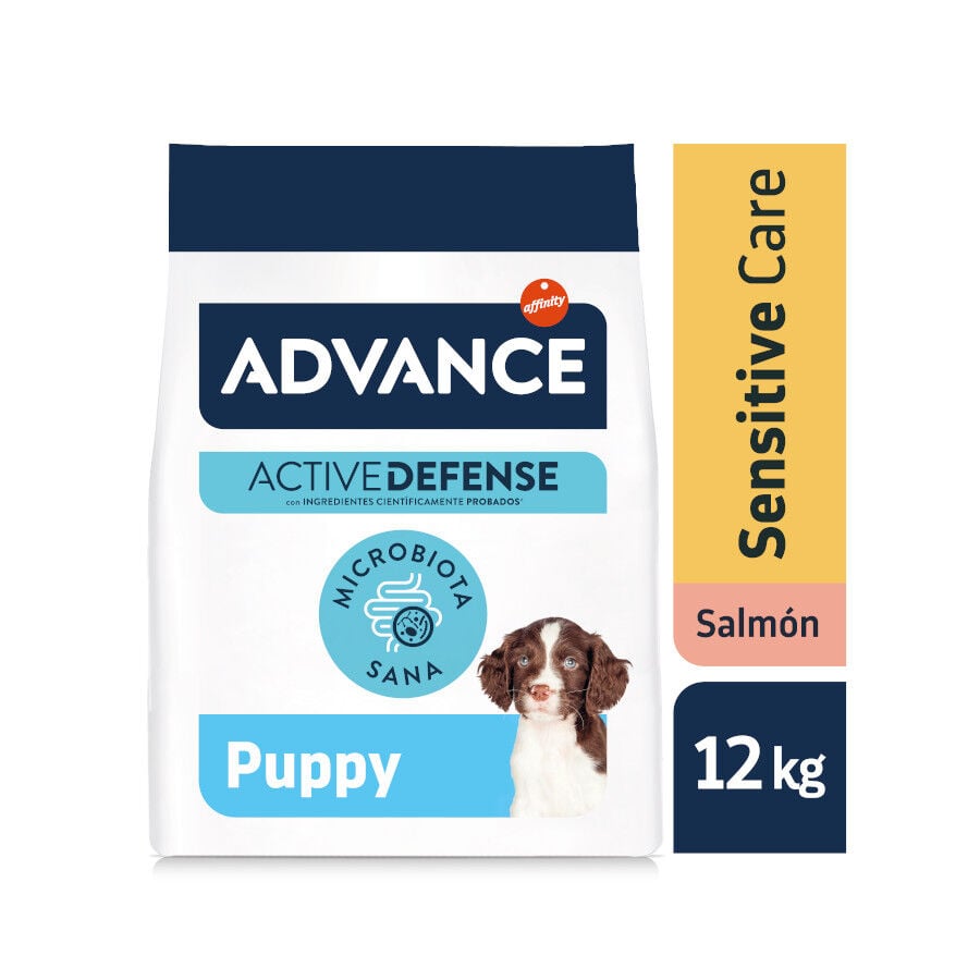 12 kg Advance Active Defense Puppy Sensitive Care Salm&oacute;n pienso para perros, , large indicador imagen numero 2