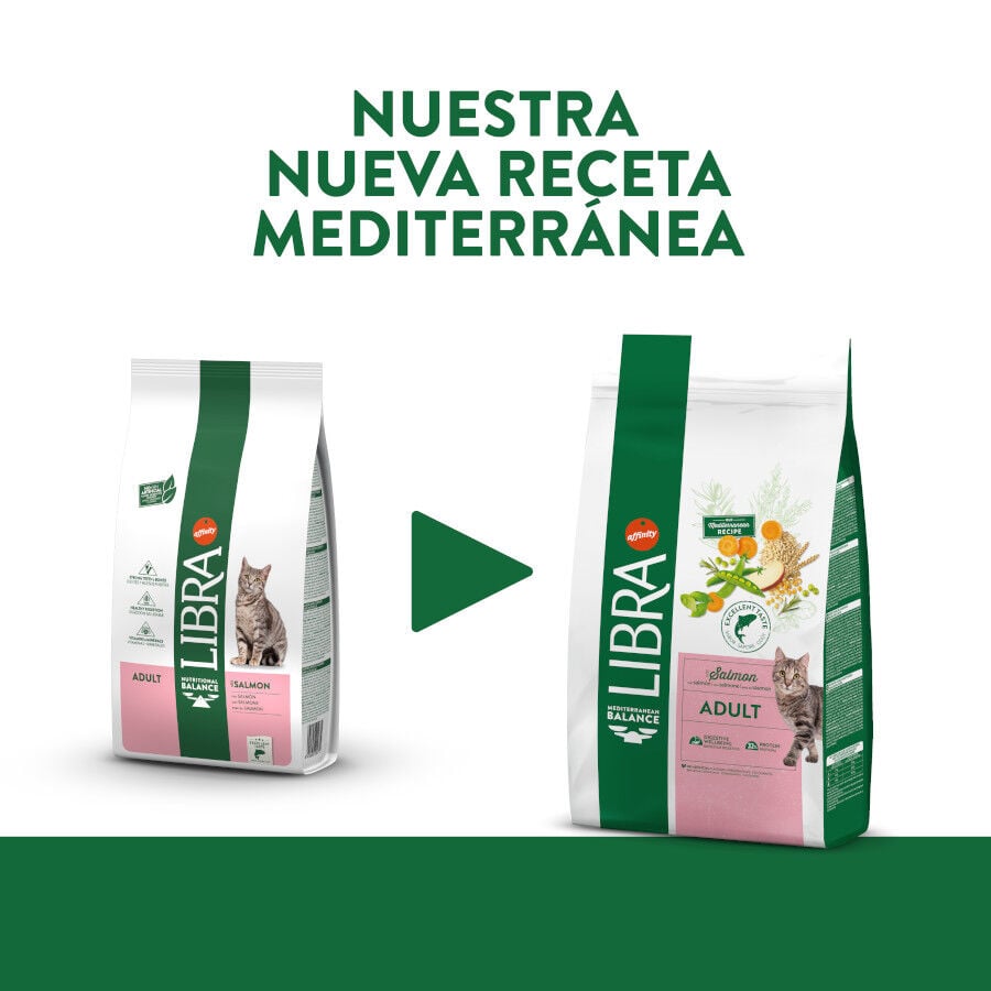 12 kg Libra Adult Salm&oacute;n y Arroz pienso para gatos, , large indicador imagen numero 2