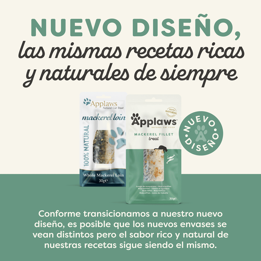 30 g Applaws Lomo de Caballa snack para gatos, , large indicador imagen numero 2