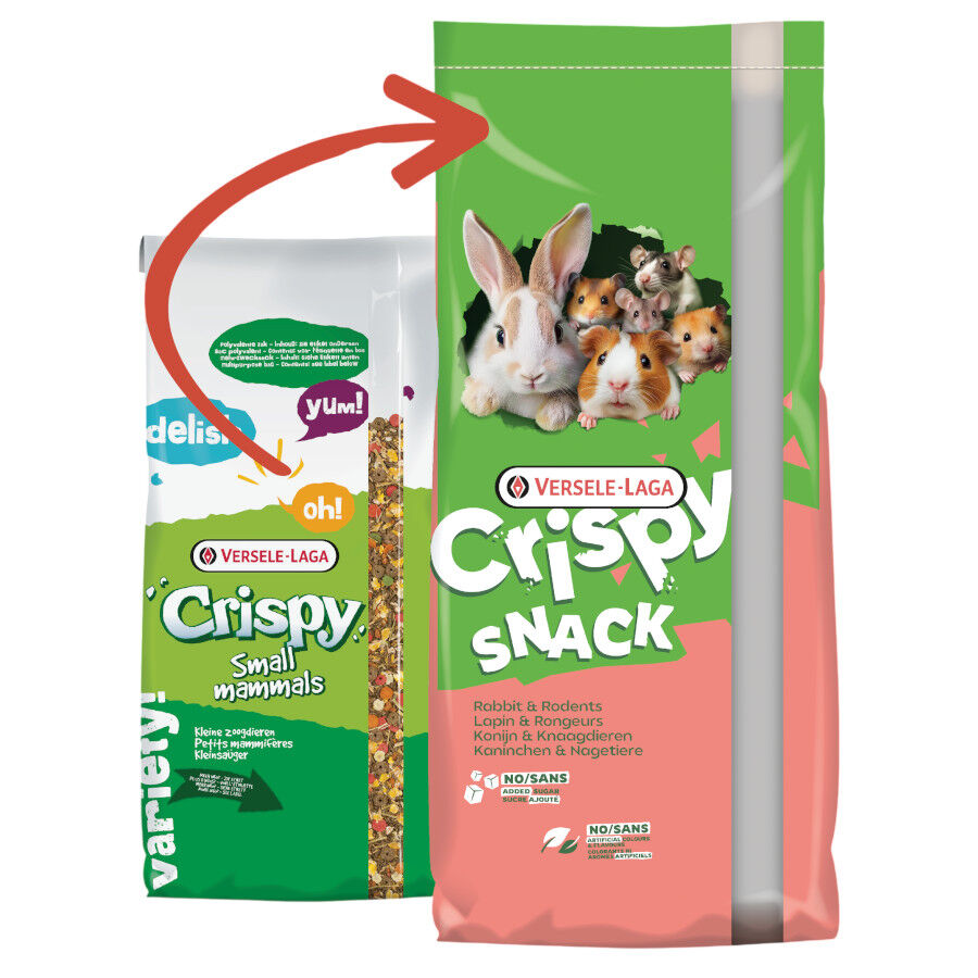Versele-Laga Crispy Snacks de Fibras para roedores