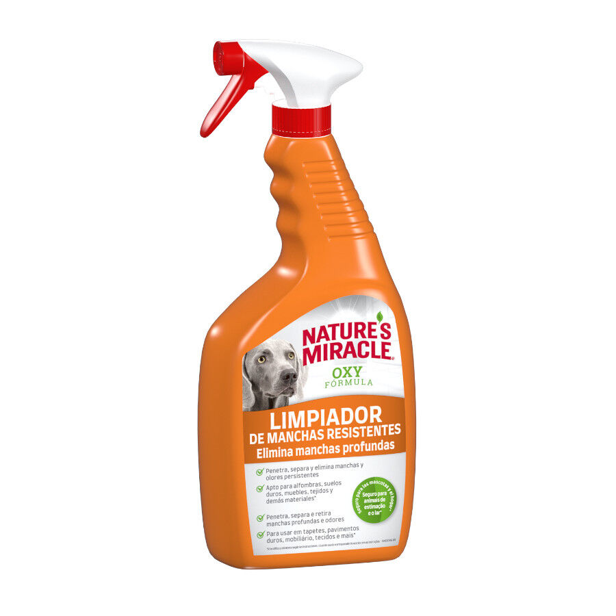 Nature&rsquo;s Miracle Oxy Limpiador de Manchas Resistentes para perros