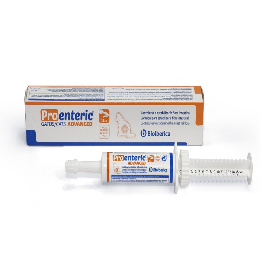 Bioiberica Pro-Enteric Advanced Probi&oacute;ticos Pasta para gatos