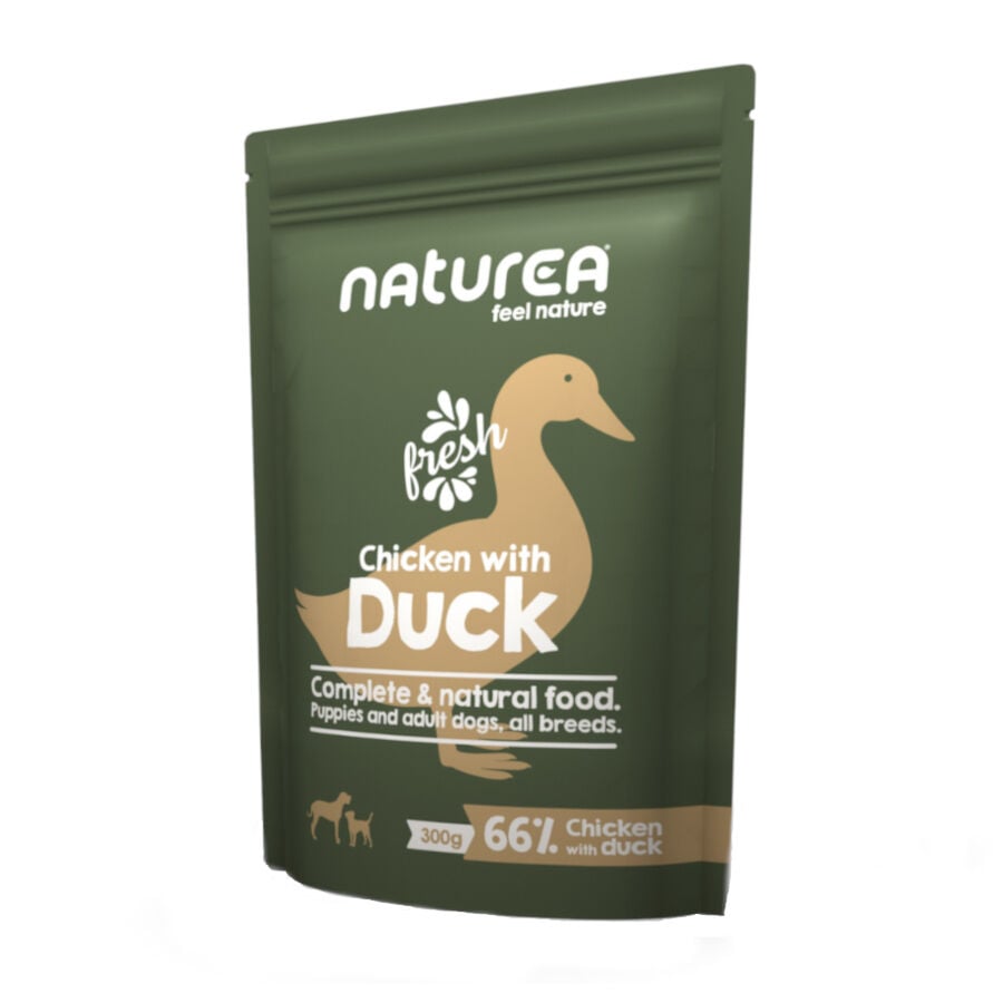 Naturea Pollo y Pato sobre para perros