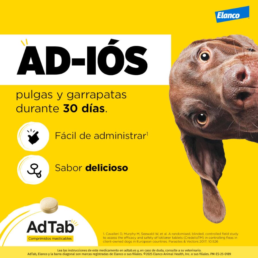 AdTab Comprimidos Masticables Antiparasitarios para perros, , large indicador imagen numero 8