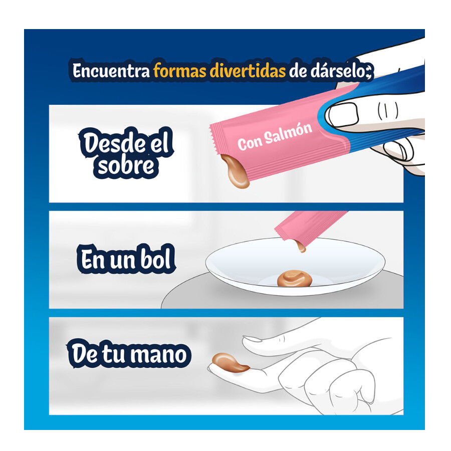 48 sobres x 10 g Felix Deli Moments Snack l&iacute;quido para gatos - Multipack, , large indicador imagen numero 4