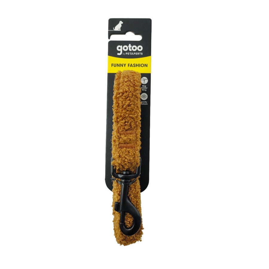 Gotoo Correa teddy marr&oacute;n para perros, , large indicador imagen numero 5