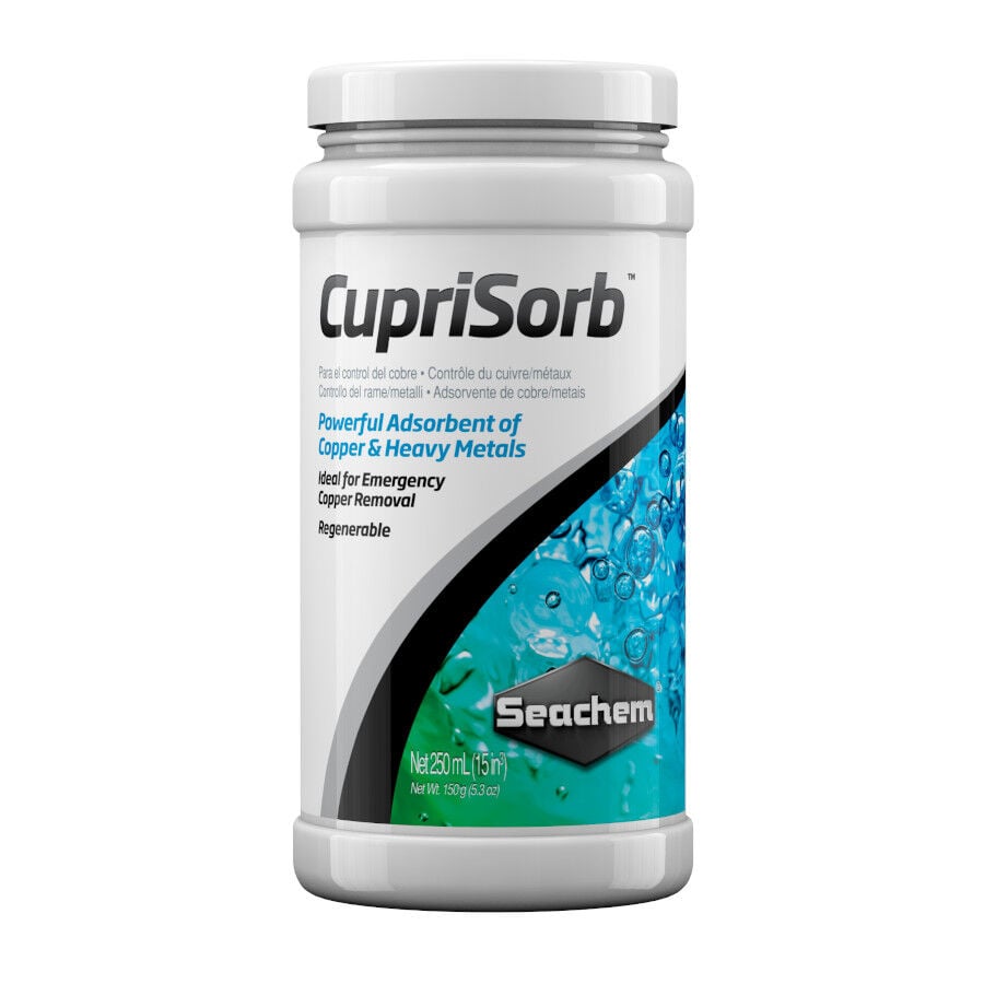 Seachem Cuprisorb control de cobre para acuarios Imagen numero 1