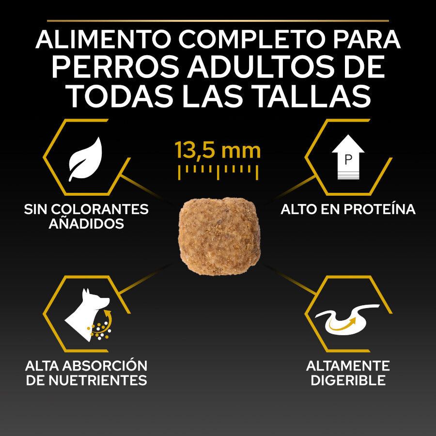 14 kg Pro Plan Adult All Sizes Light/Sterilised Pescado Blanco pienso para perros, , large Imagen numero 4