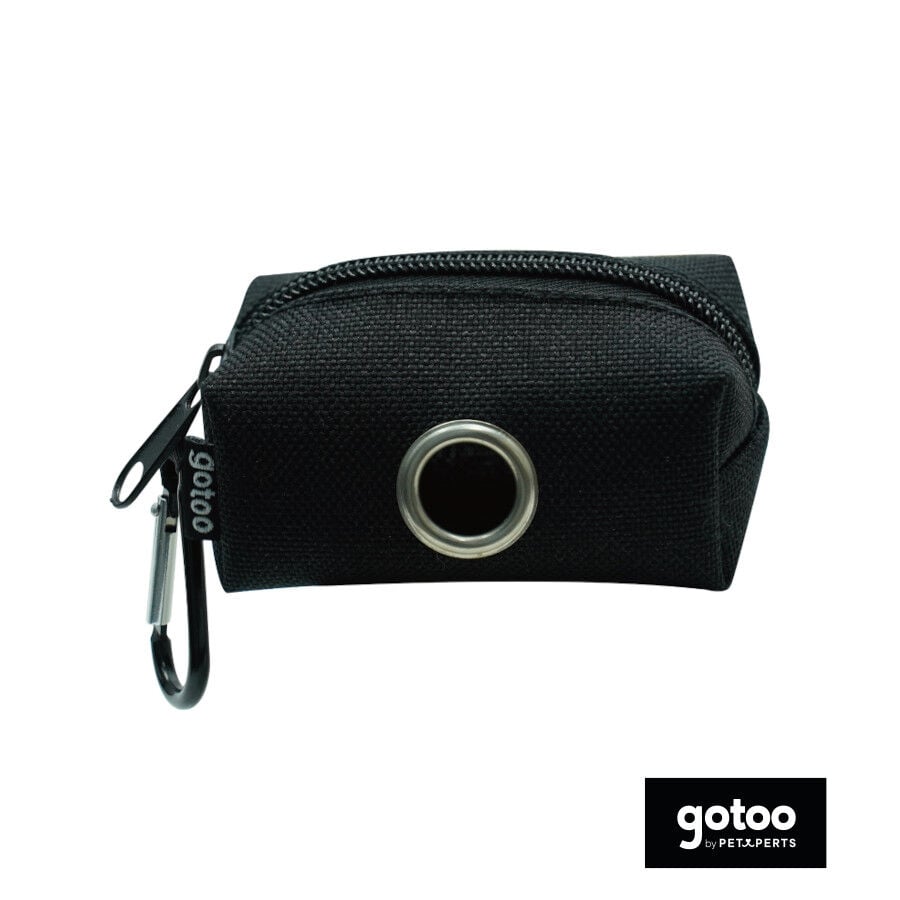 Gotoo Porta bolsas negro para perros