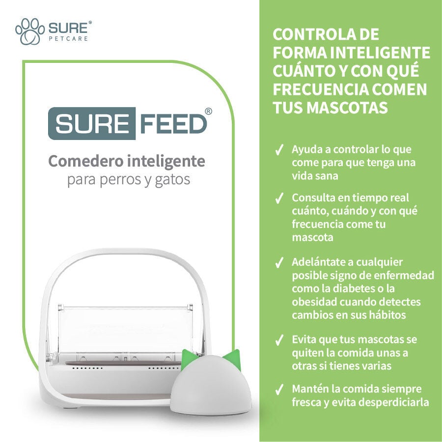 Sure Petcare Surefeed Comedero Autom&aacute;tico con Microchip Connect para perros y gatos, , large indicador imagen numero 2