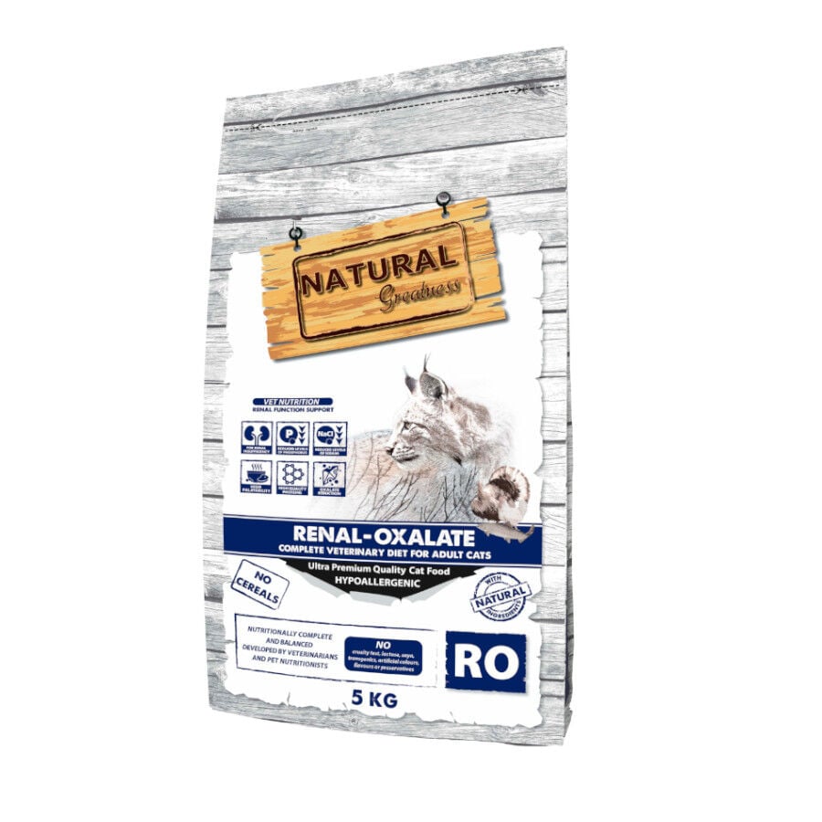 Natural Greatness Renal-Oxalate Pavo y Pollo Pienso Hipoalerg&eacute;nico para gatos, , large Imagen numero 1