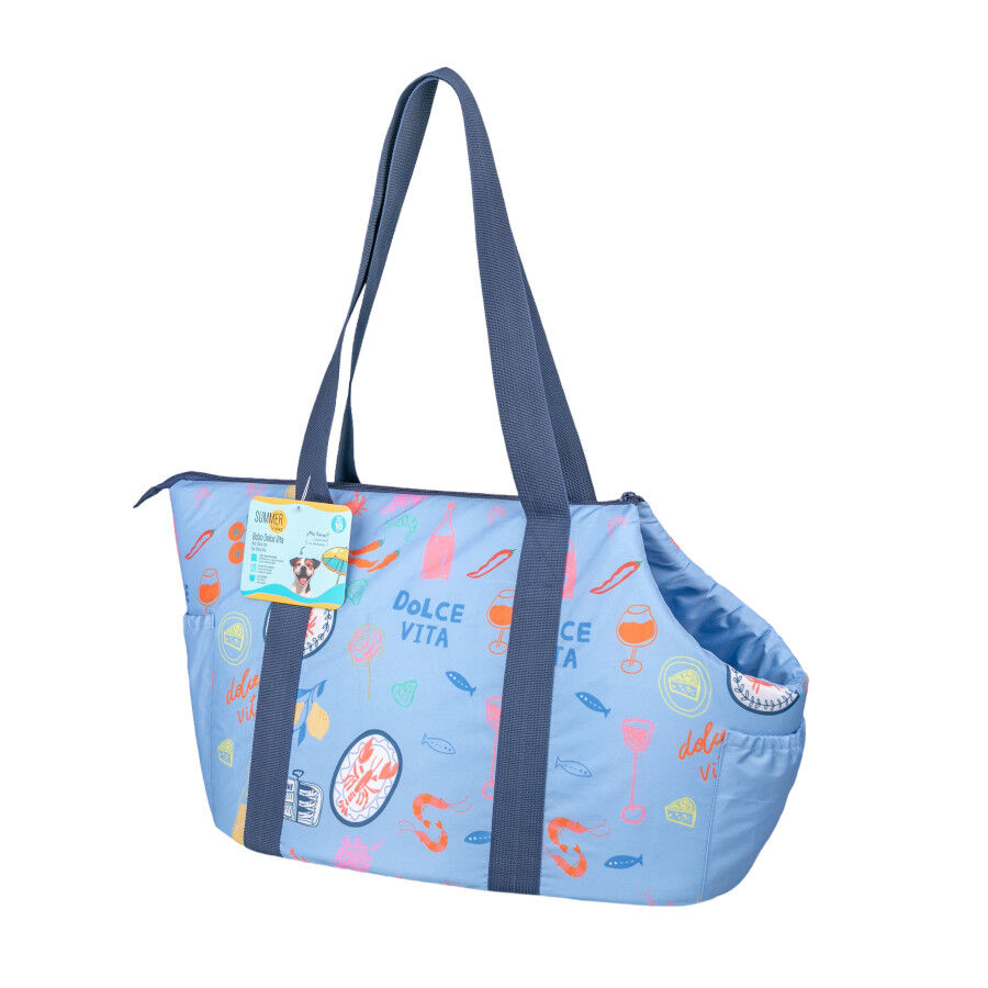 Summer Vibes Mochila Dolce Vita Azul para cachorros, , large indicador imagen numero 7