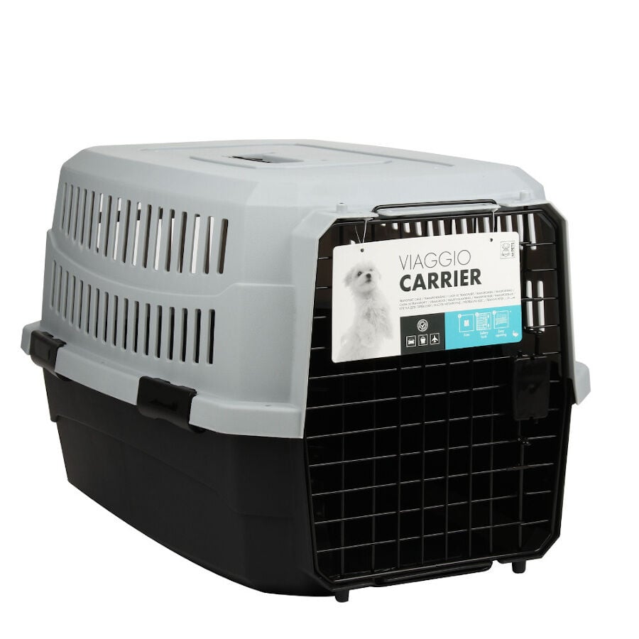 M-Pets Viaggio Trasport&iacute;n Gris para perros, , large Imagen numero 1