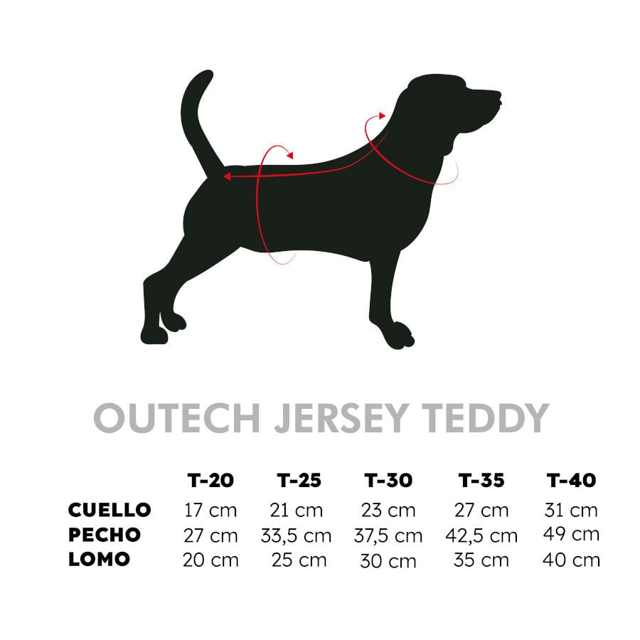 Outech Jersey Teddy para perros, , large indicador imagen numero 4