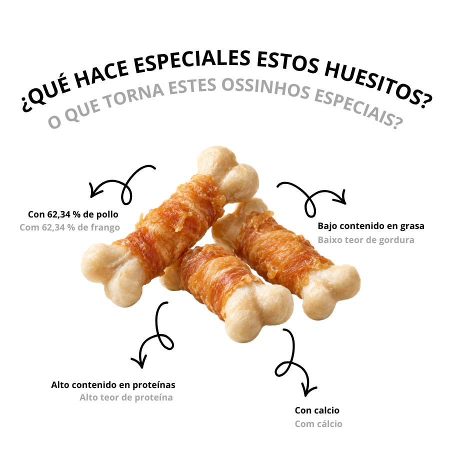 1.5 kg  True Origins Wild Huesitos con Calcio Snack para perros, , large indicador imagen numero 4