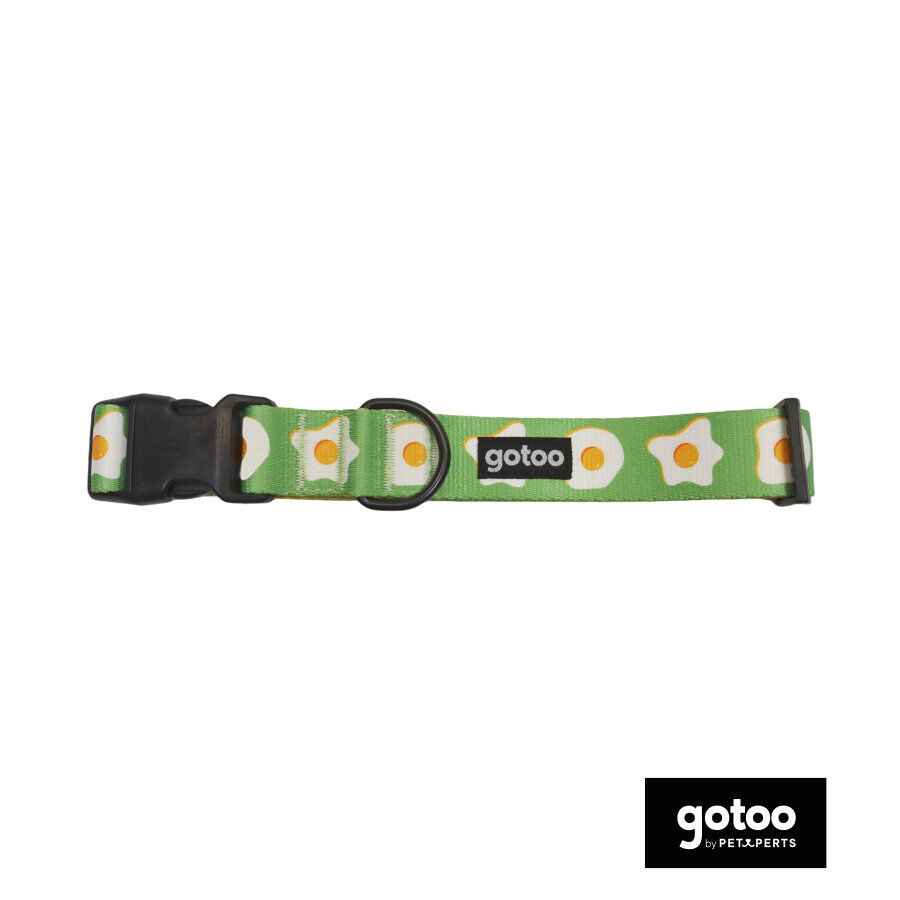 Gotoo Collar estampado verde para perro, , large indicador imagen numero 2