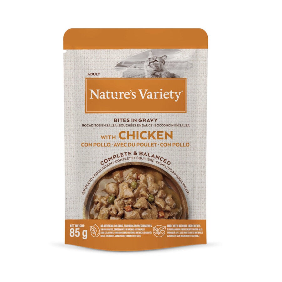 85 g Nature's Variety Adult Pollo Sobre en Salsa para gatos, , large Imagen numero 1