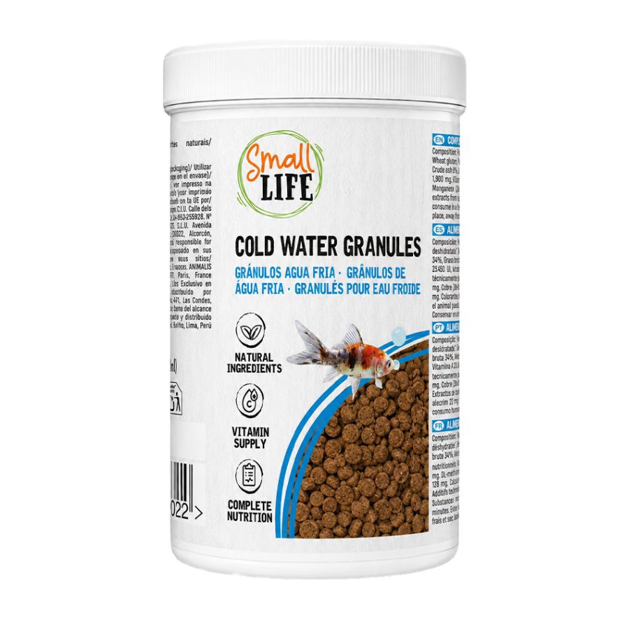250 ml Small Life Gr&aacute;nulos Agua Fria Alimento para peces, , large Imagen numero 1