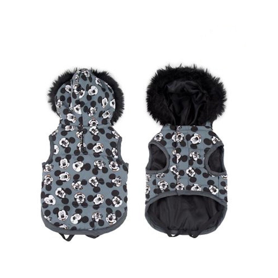 Disney Mickey Mouse Abrigo Gris con Estampado para perros, , large Imagen numero 1