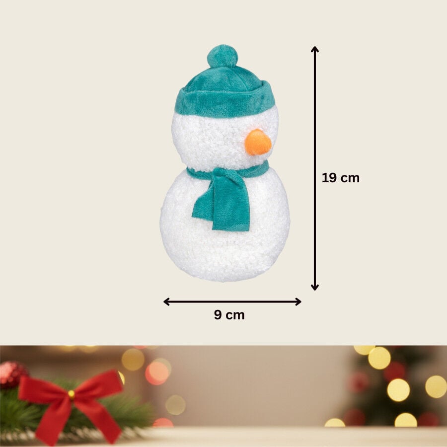 Wonder Christmas Peluche Mu&ntilde;eco de Nieve Navide&ntilde;o para perros, , large indicador imagen numero 4