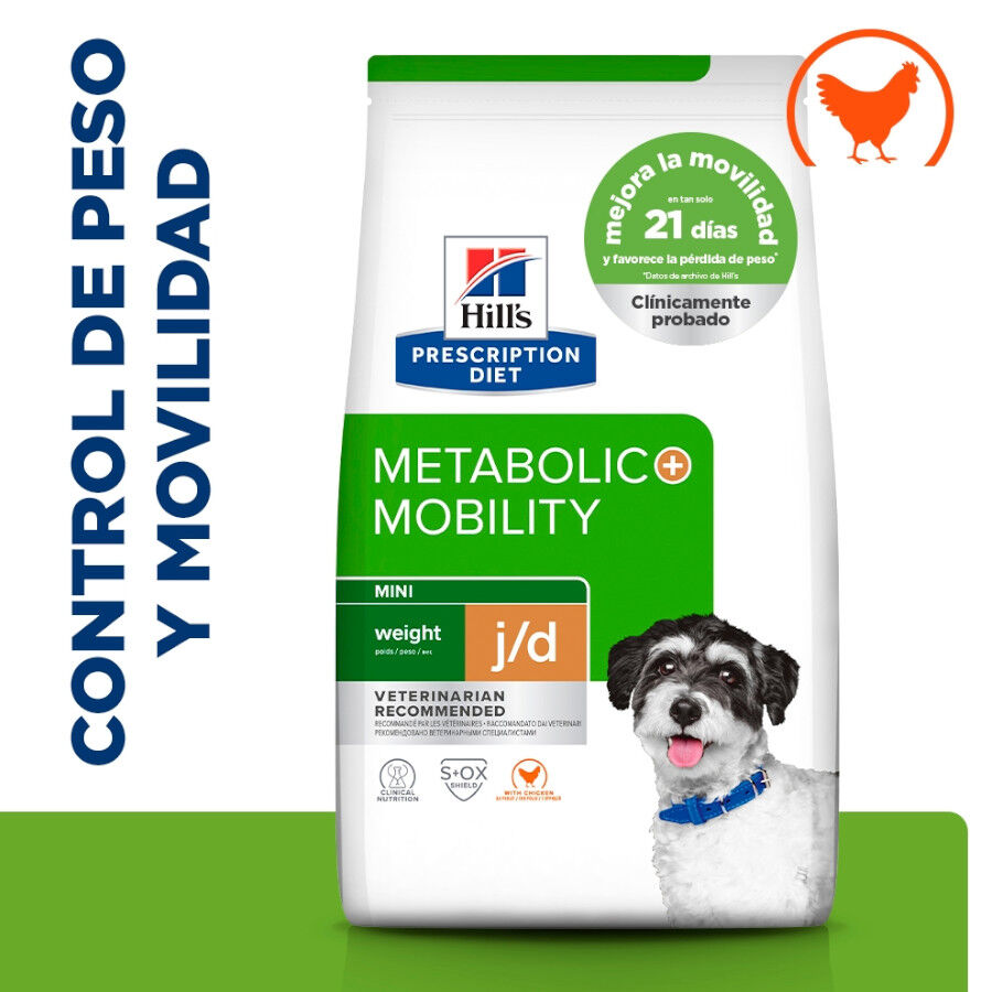 Hill's Prescription Diet Metabolic + Mobility Mini j/d pienso para perros