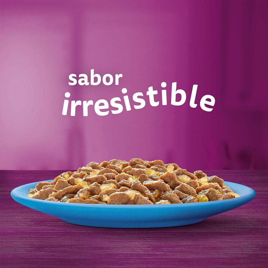 4 sobres x 85 g Whiskas Salm&oacute;n y At&uacute;n Gelatina en Bolsita para Gatos Adultos, , large Imagen numero 2