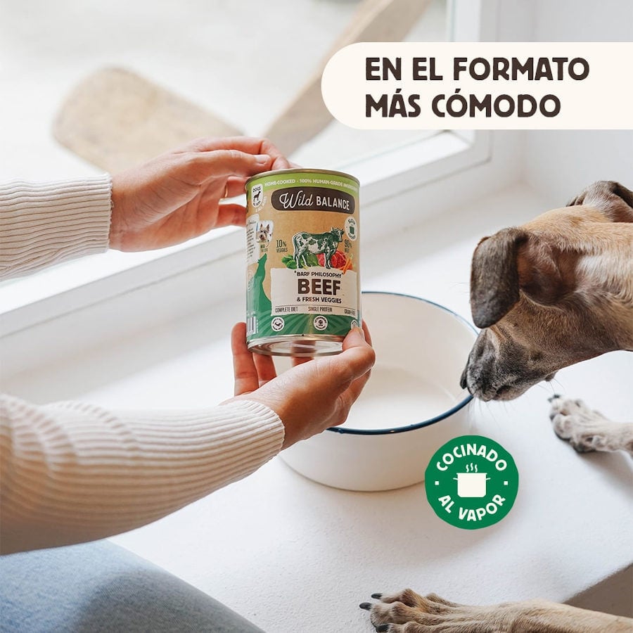 400 g Wild Balance BARF Ternera y Vegetales lata para perros, , large Imagen numero 3