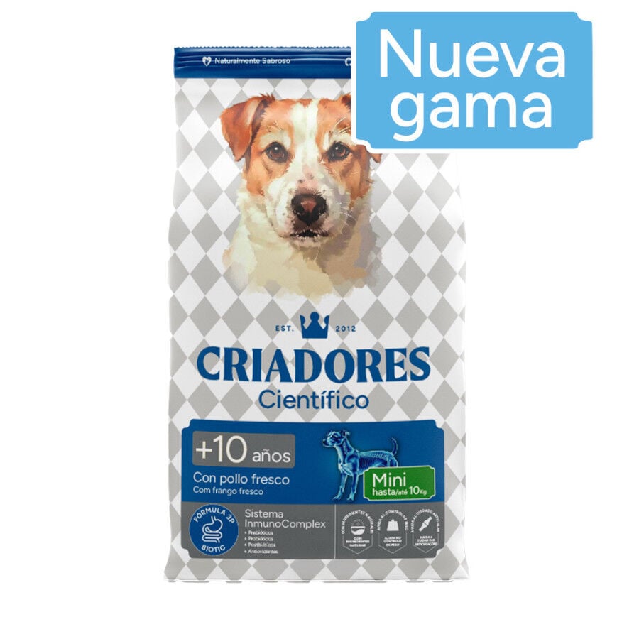 3 kg Criadores Cient&iacute;fico Senior Pienso para perros de razas mini, , large indicador imagen numero 2