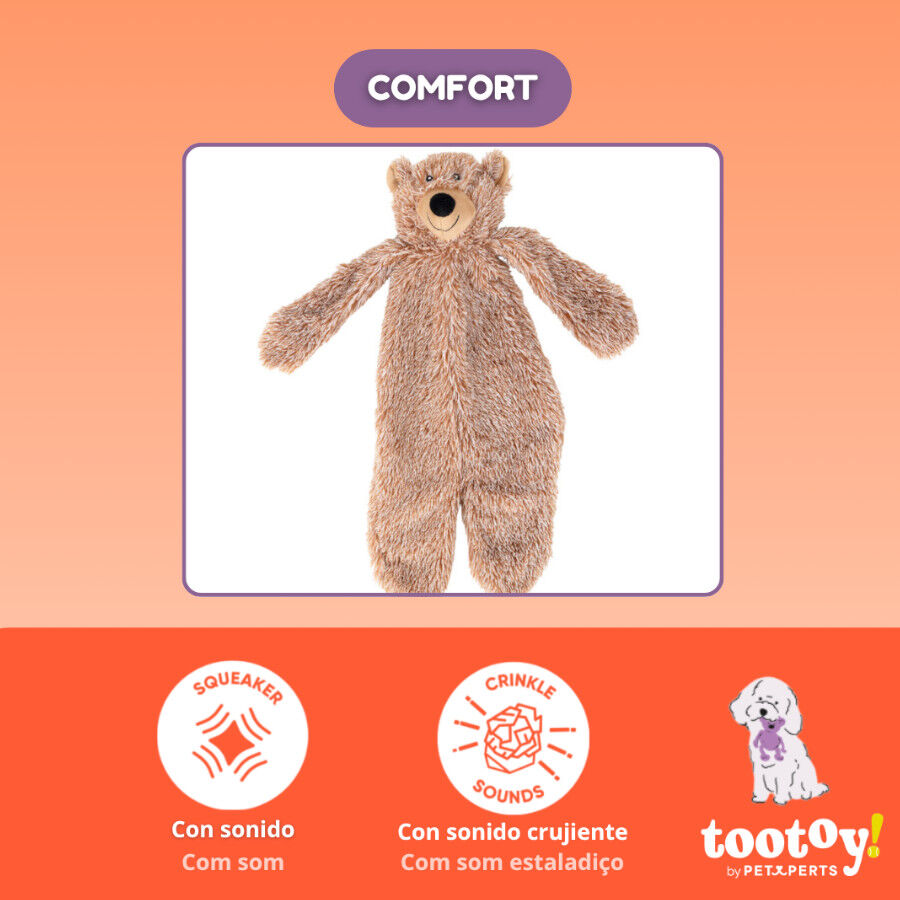 Tootoy! Oso de Peluche con Sonido para perros, , large Imagen numero 3