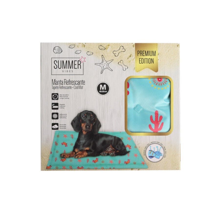 Summer Vibes Cool Mat Premium Manta Refrescante para perros, , large indicador imagen numero 4
