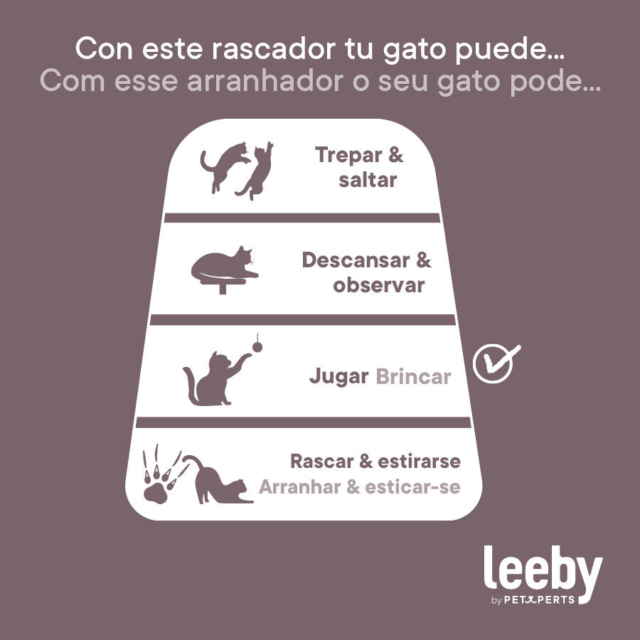 Leeby Babette juguete rascador mariposa para gatos, , large Imagen numero 5