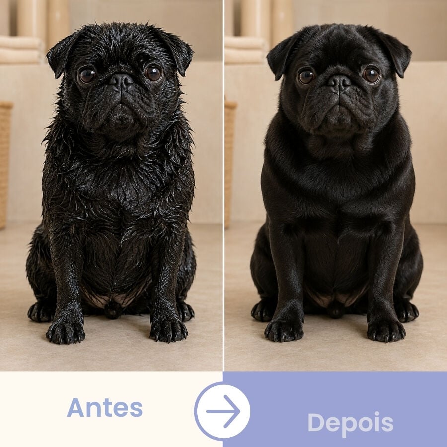 Bloob Champ&uacute; Definidor Mantos Negros Mel&oacute;n para perros, , large indicador imagen numero 4