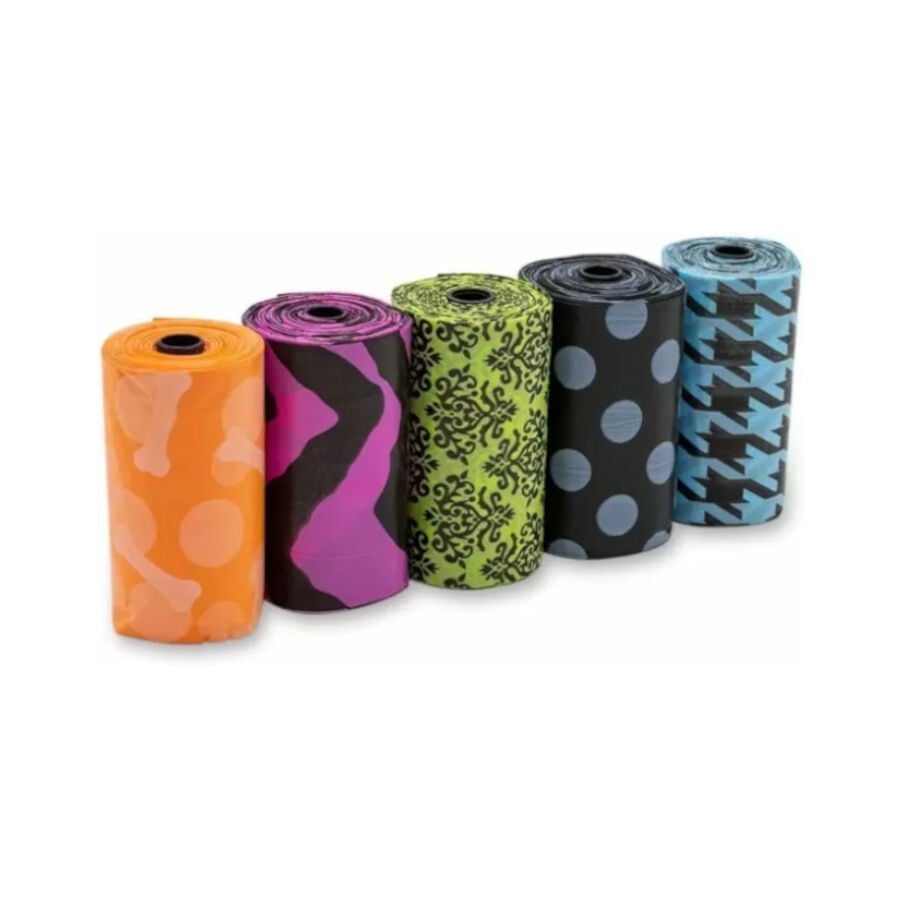 Bags on Board Patterned Bolsas Grandes para heces de perro &ndash; 10 x 14, , large indicador imagen numero 2