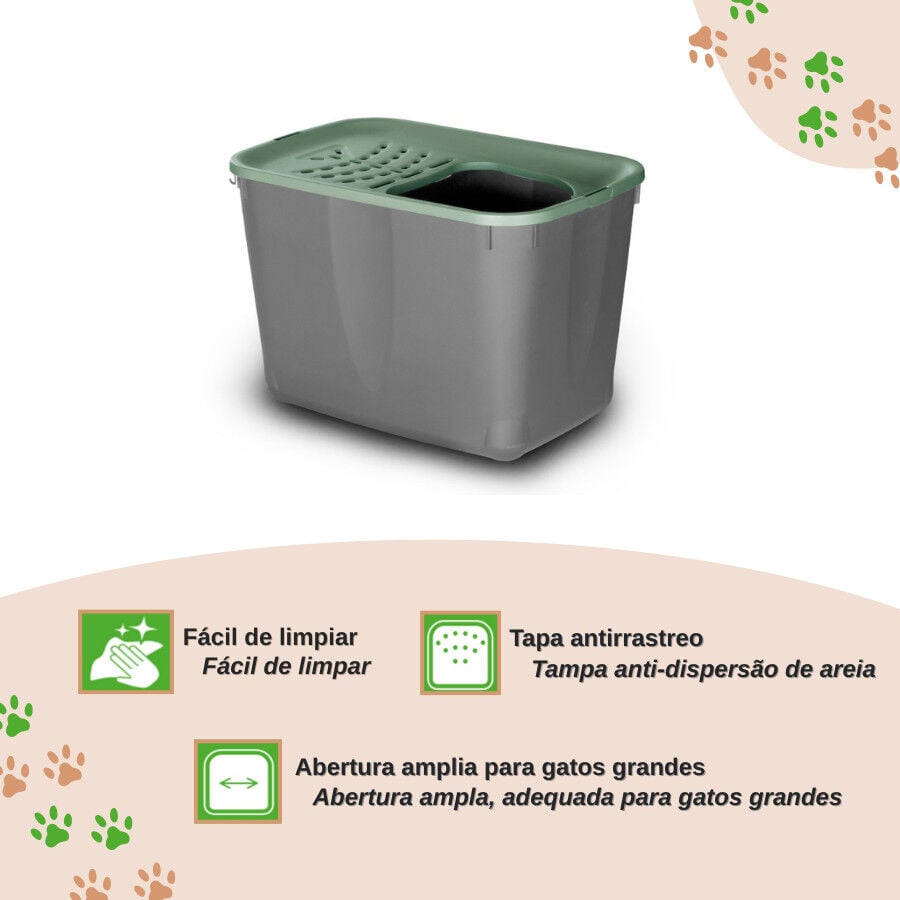 Nice Care Eco Arenero Micia Verde para gatos, , large indicador imagen numero 3