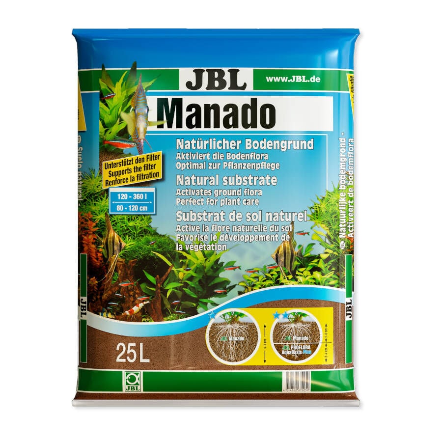 JBL Manado Sustrato natural para acuarios de agua dulce, , large indicador imagen numero 1