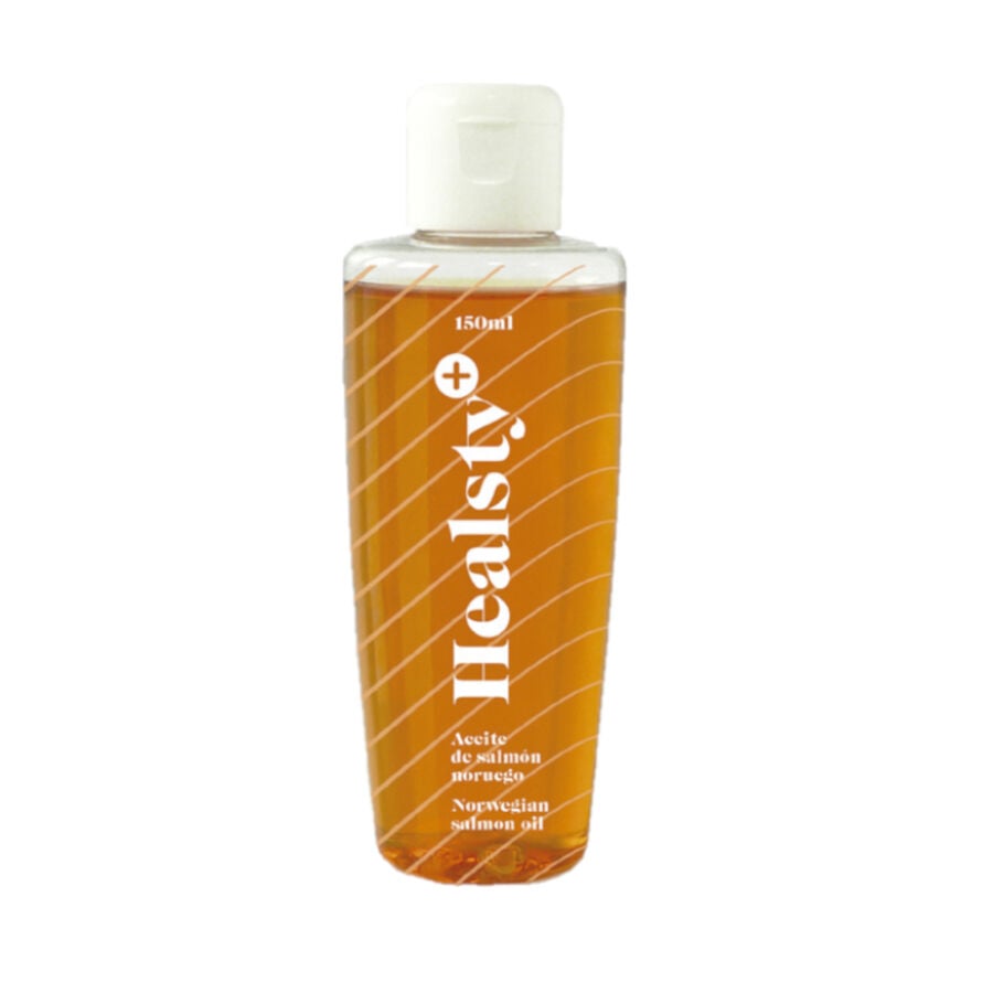 Healsty Premium aceite de salm&oacute;n para gatos Imagen numero 1