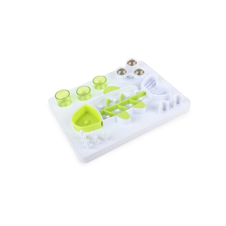 All For Paws Interactives Juguete Puzzle Pescado para gatos, , large indicador imagen numero 3