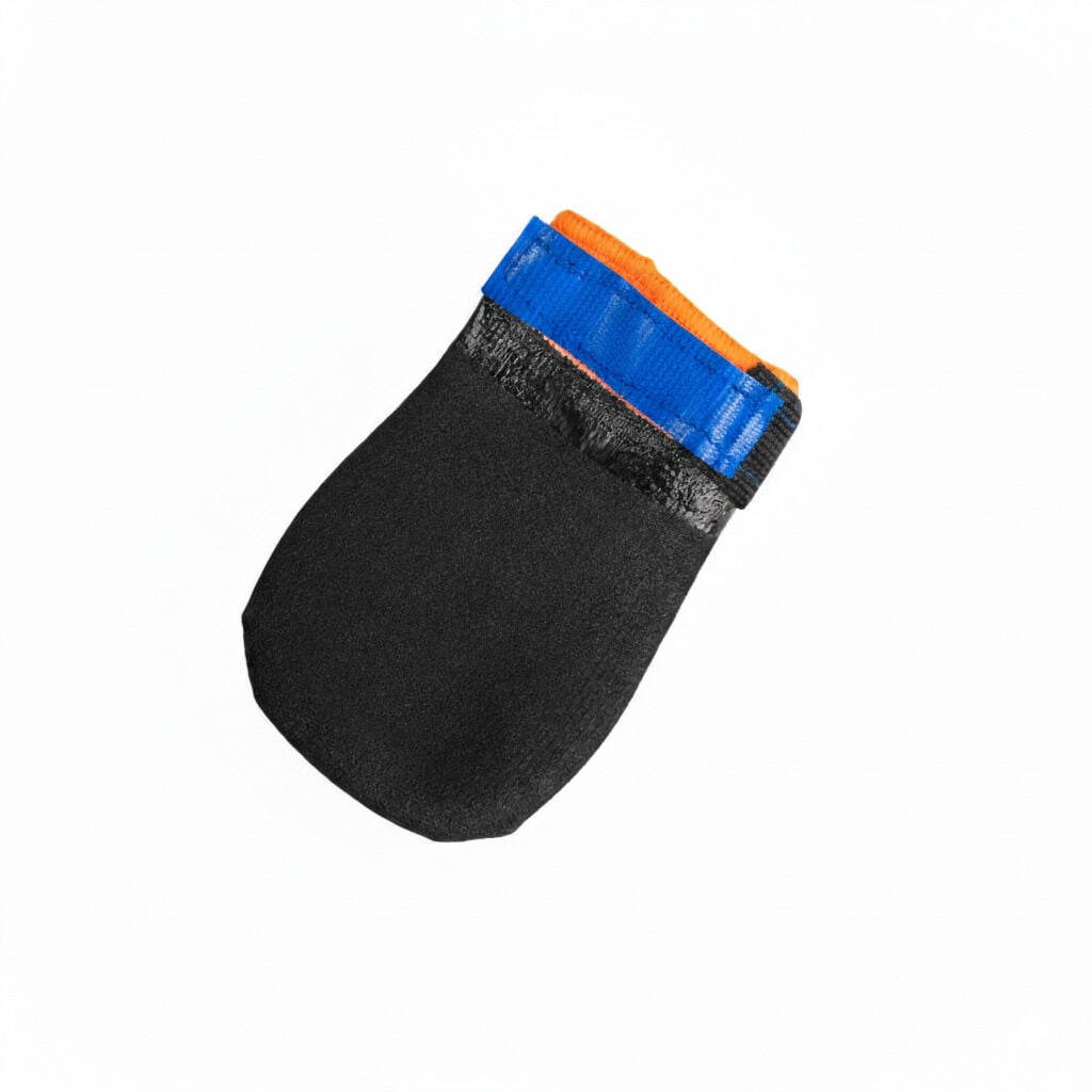 Non-stop dogwear Protector Bot&iacute;n Negro y Naranja para perros