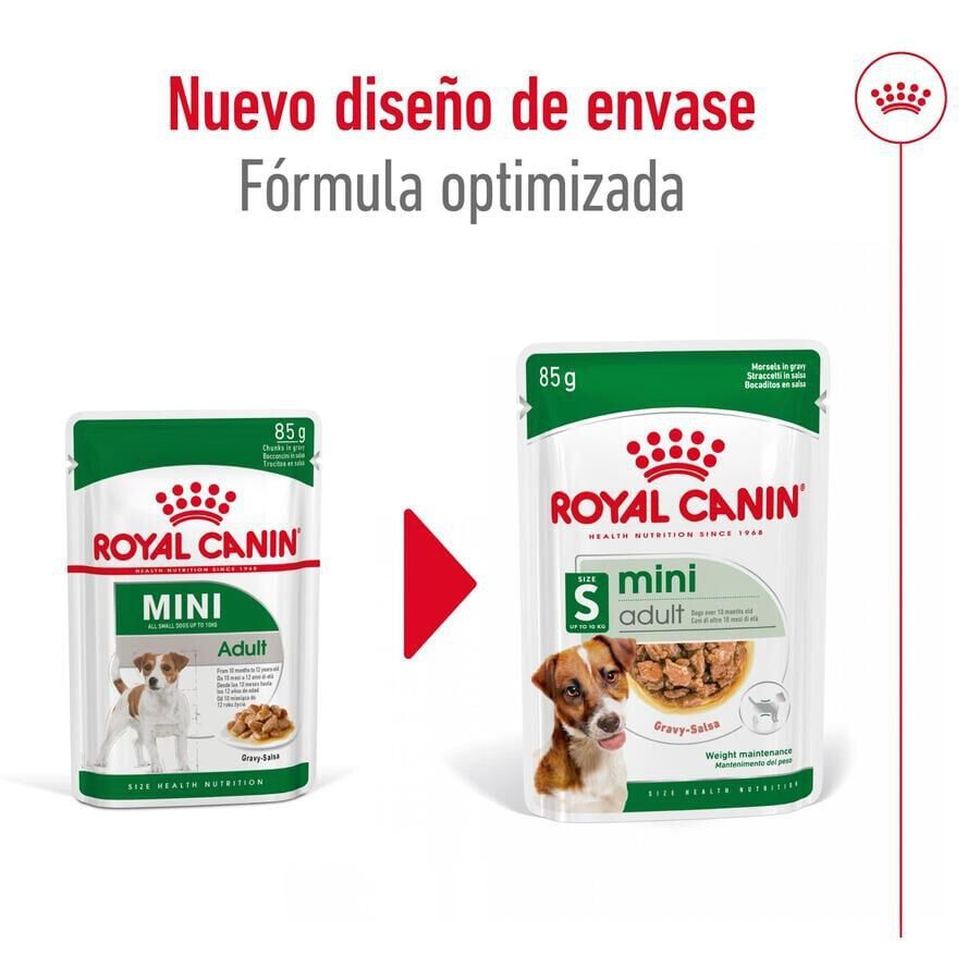 85 g Royal Canin Mini Adult sobre en salsa para perros, , large indicador imagen numero 2