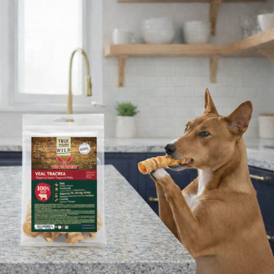 Pack 4 uds. True Origins Wild Tr&aacute;quea Ternera Snack para perros, , large indicador imagen numero 1
