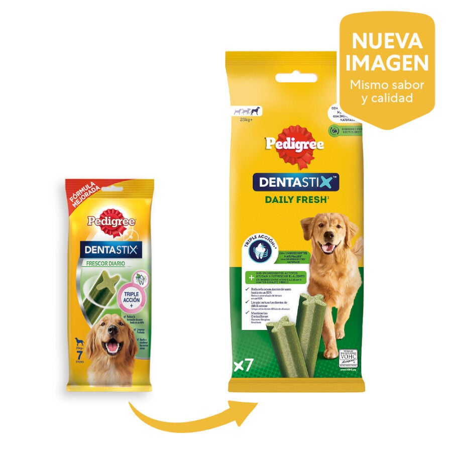 7 barritas Pedigree Dentastix Fresh Snacks Dentales para Perros Grandes, , large Imagen numero 2