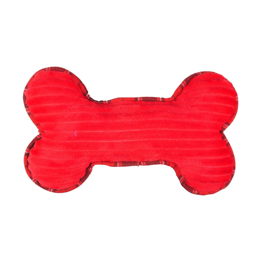 Flamingo Navidad Mu&ntilde;eco de Nieve y Hueso de peluche para perros, , large indicador imagen numero 2